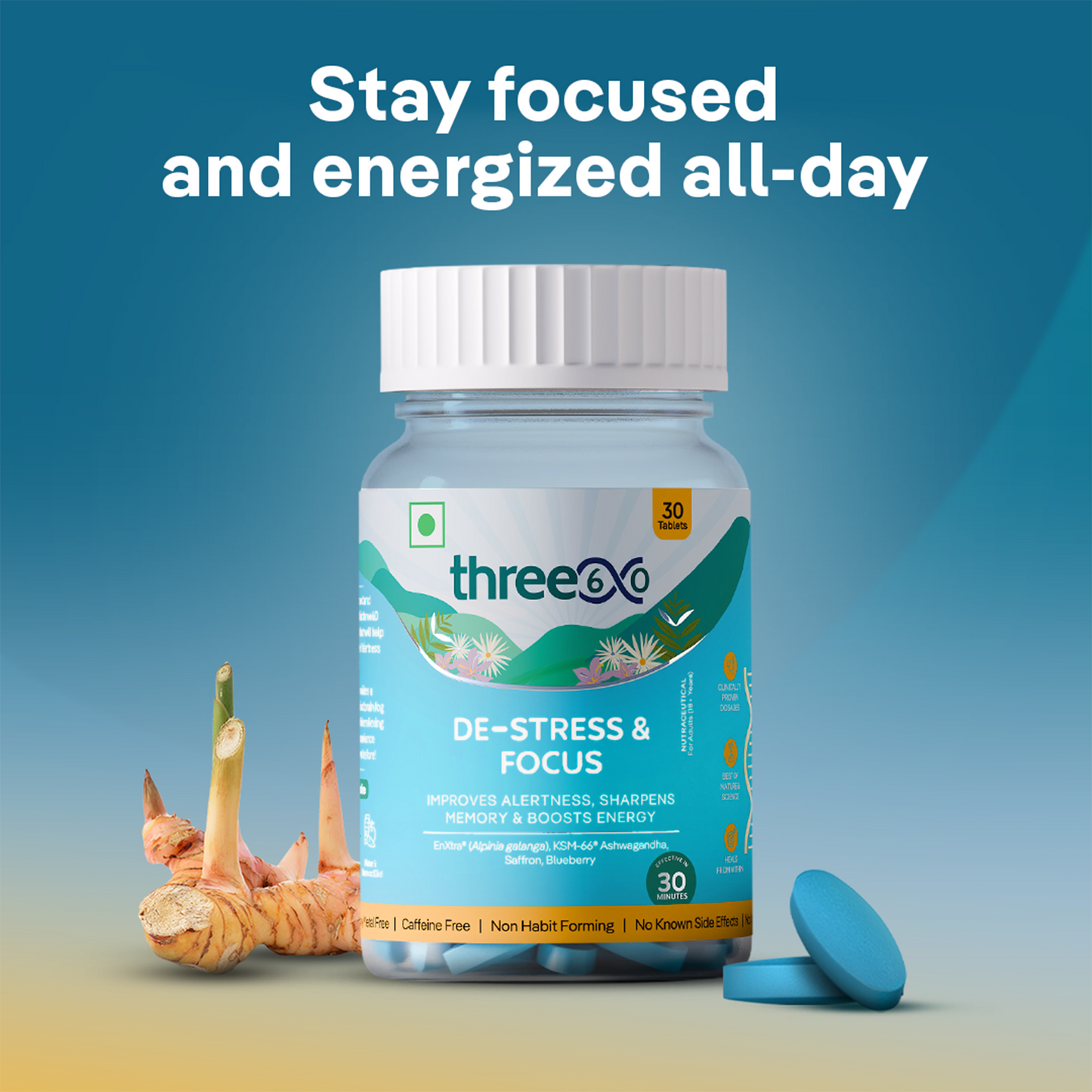 De-Stress & Focus Tablets