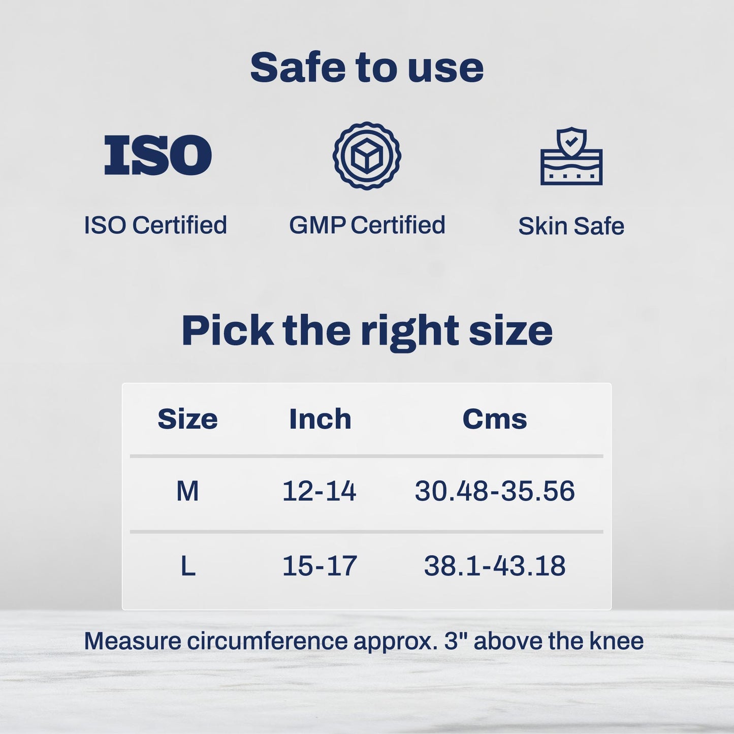 three60+ Knee Support with Hinges