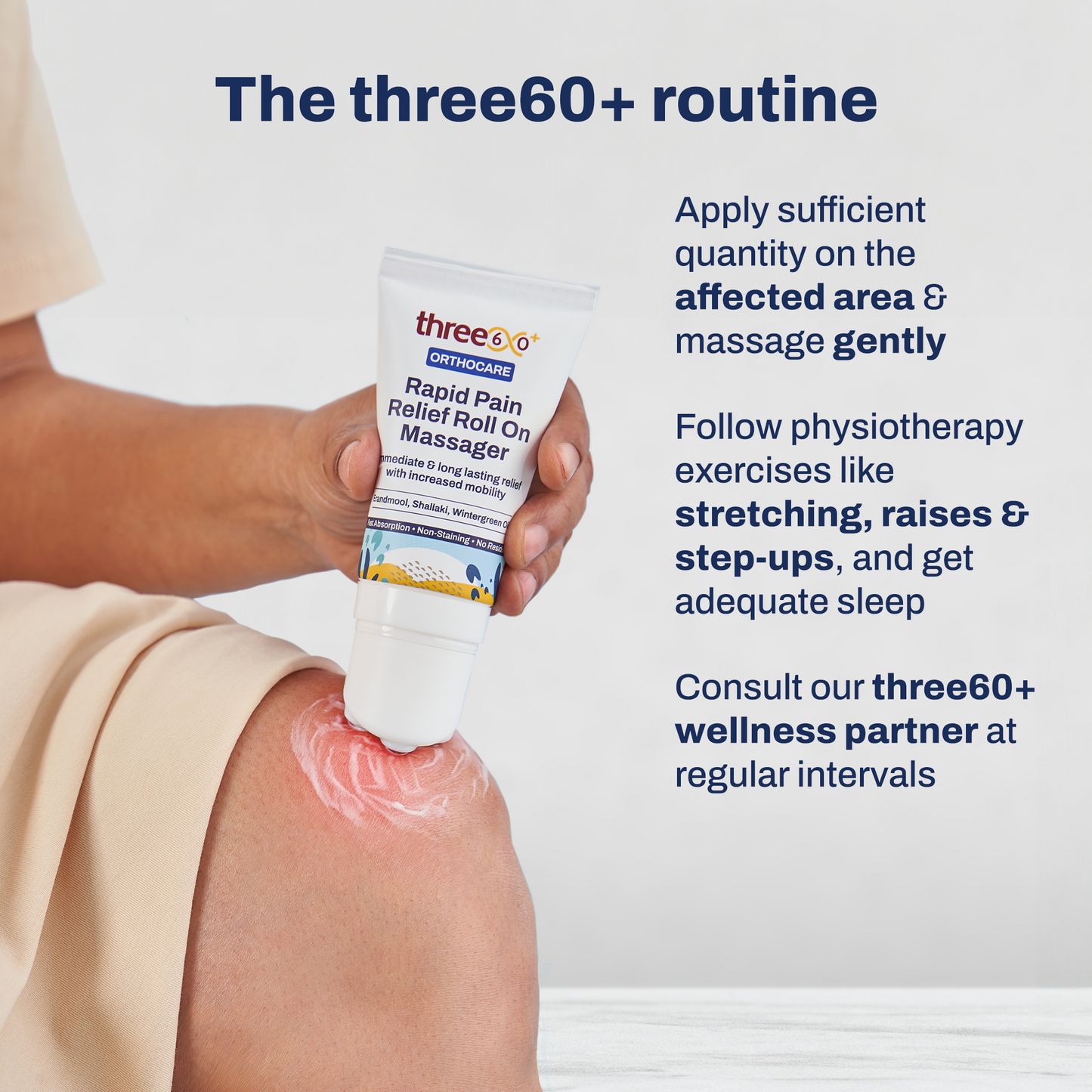 Rapid Pain Relief Roll On Massager