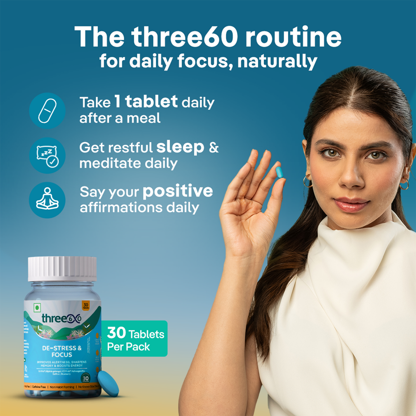 De-Stress & Focus Tablets