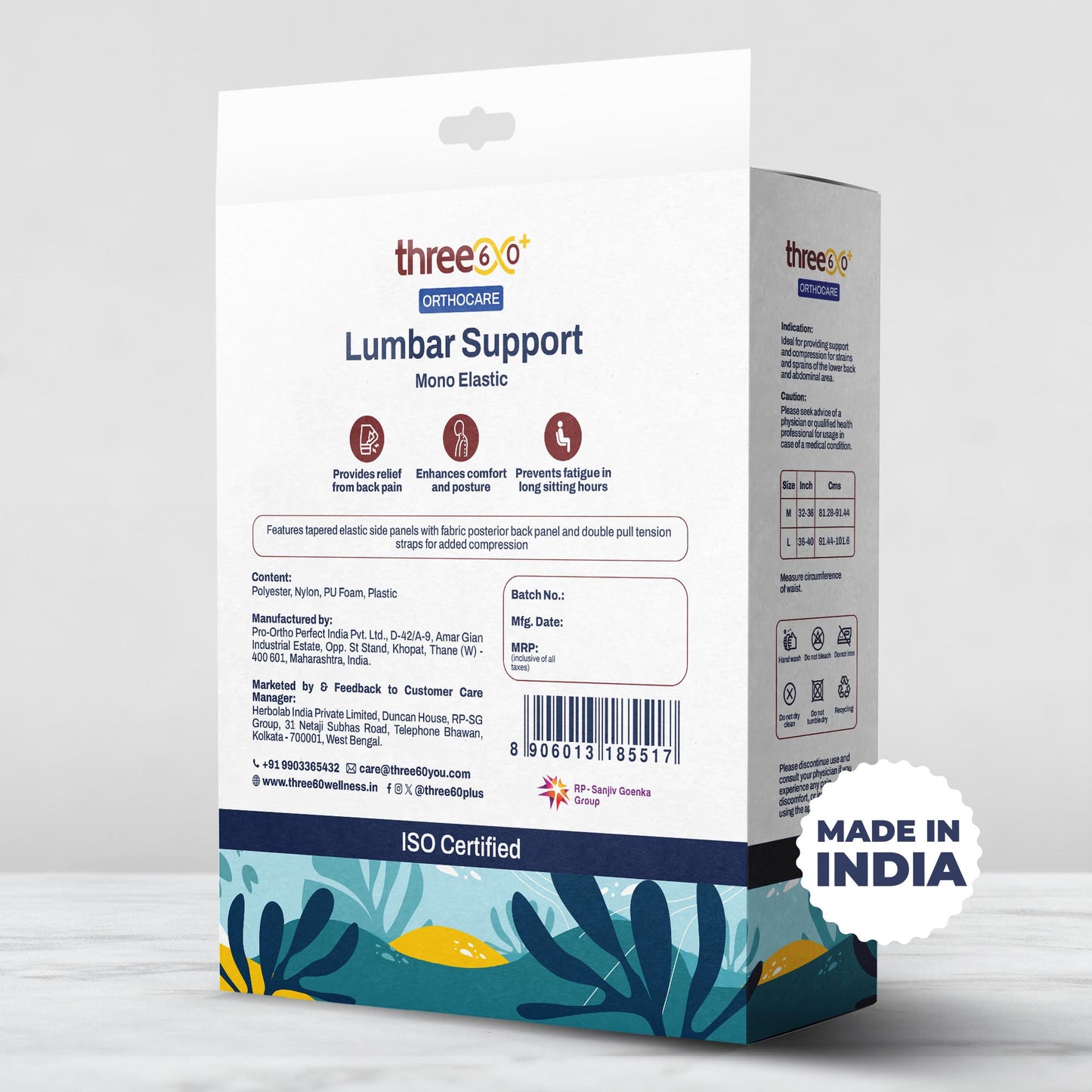 three60+ Lumbar Support