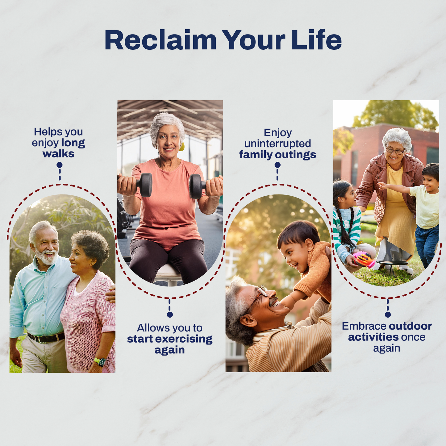 Rapid Pain Relief & Joint Mobility Combo (Tablets+Roll On)