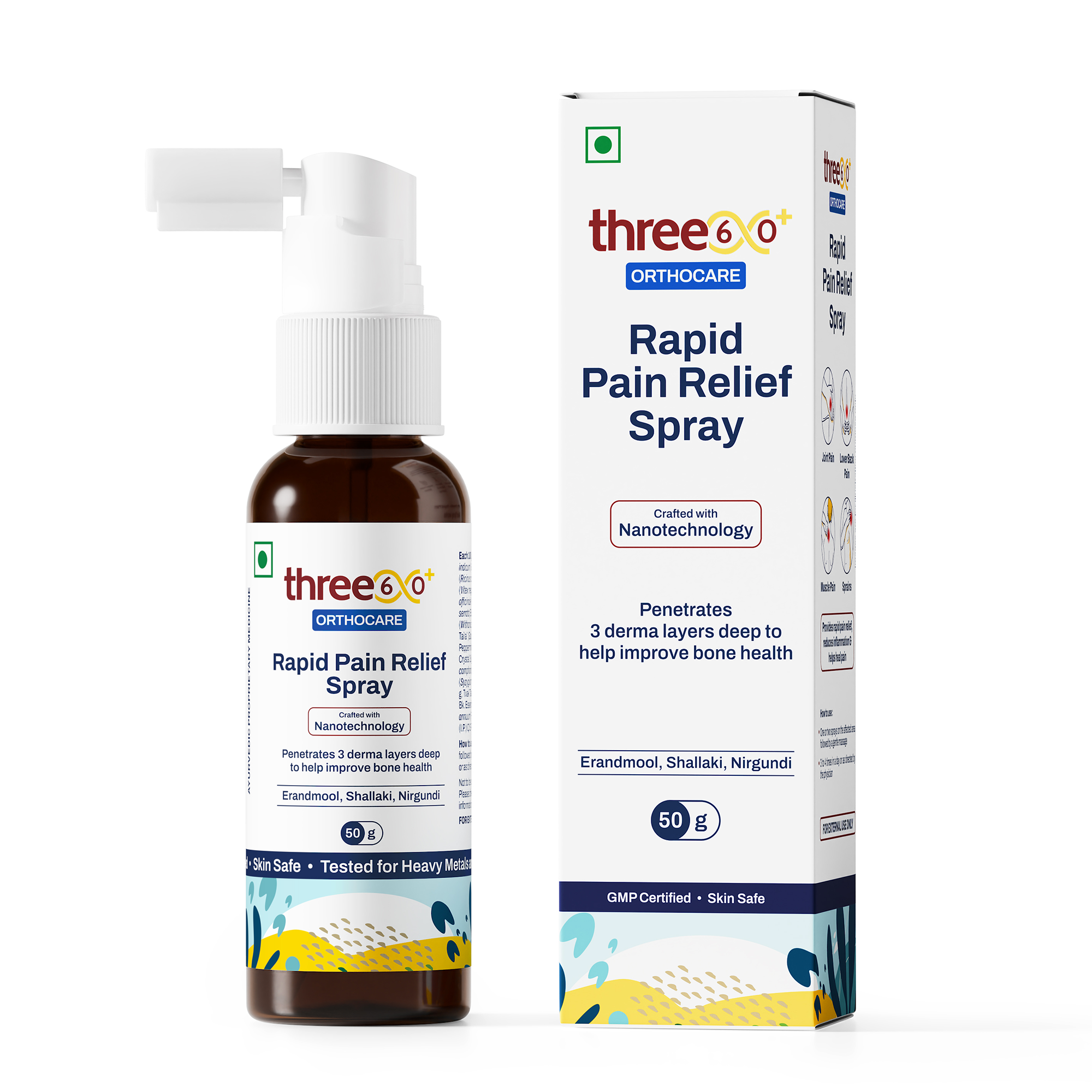 Rapid Pain Relief Spray – Fast-Absorbing, Deep-Acting Body Ease Support