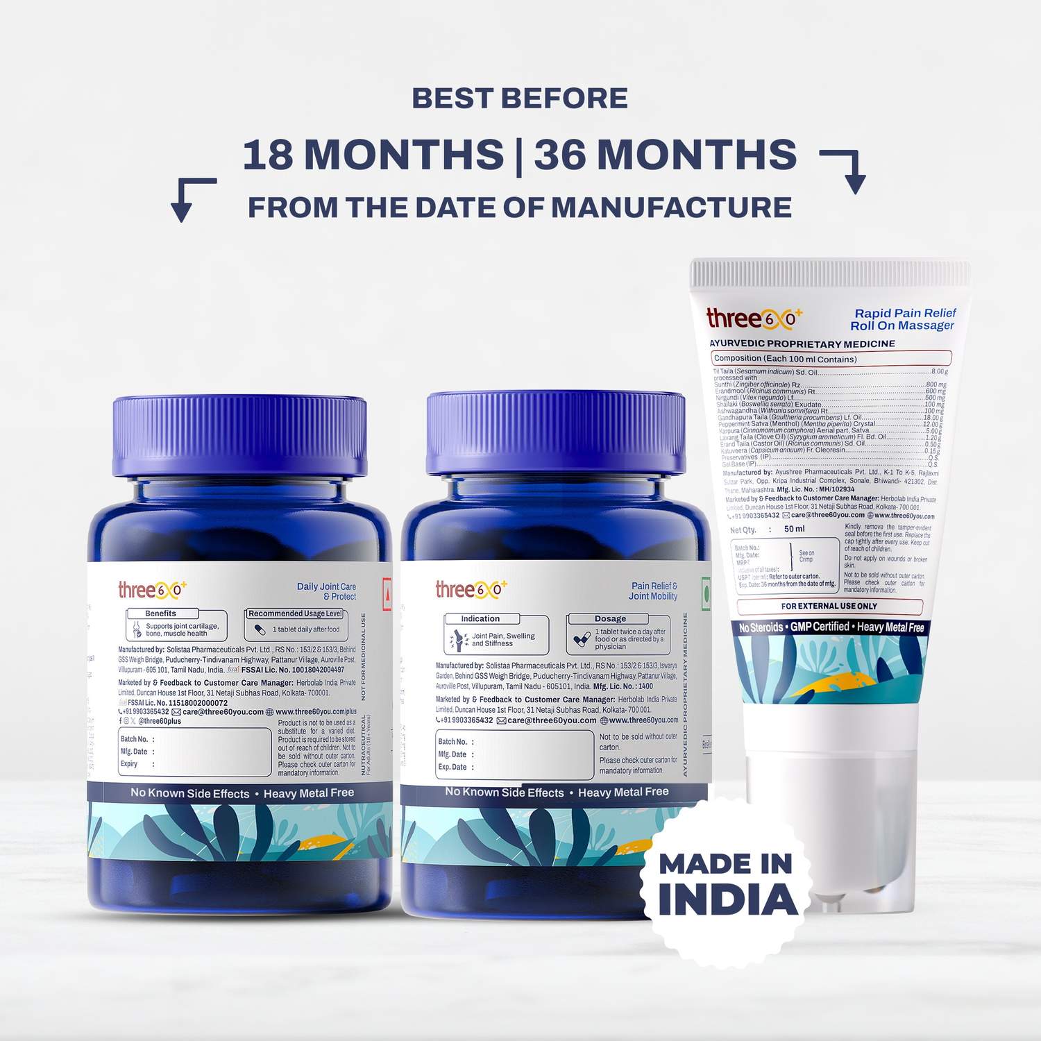 Ultimate Joint Care Trio | Daily Joint Support & Mobility Essentials