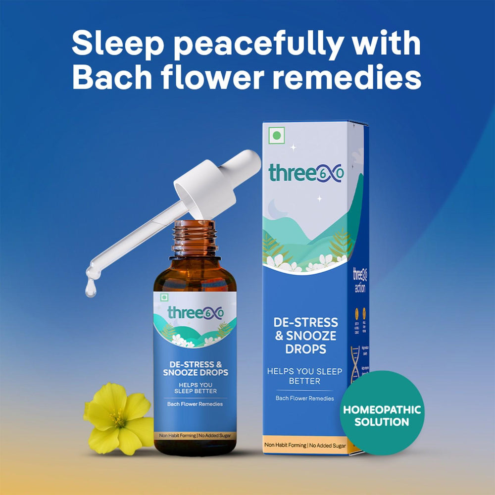 three60 De-Stress & Snooze Drops