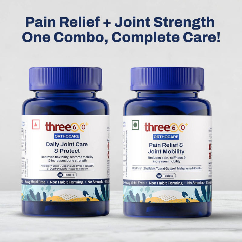 Daily Joint Care & Protect + Pain Relief & Joint Mobility - Combo Pack (Tablets)