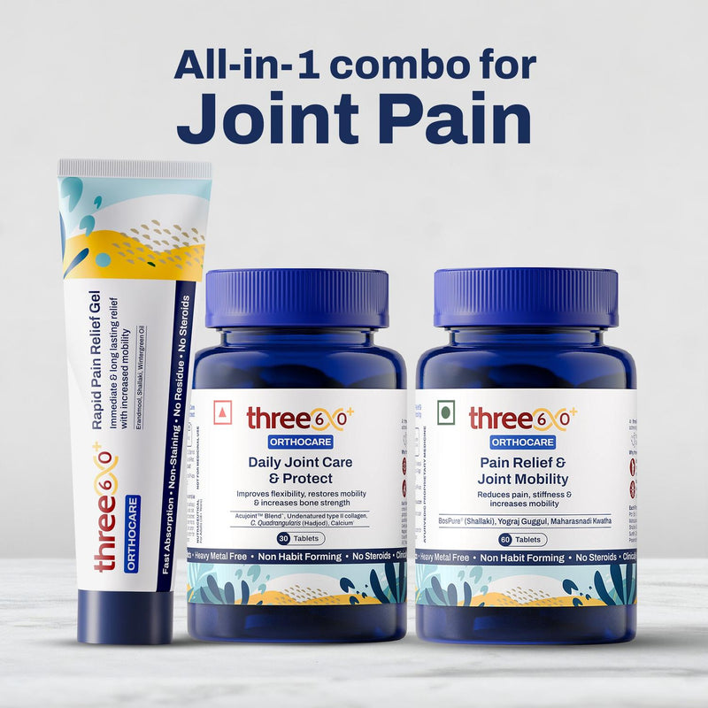 Total Joint Defense Combo | 3-in-1 Daily Joint Comfort & Support