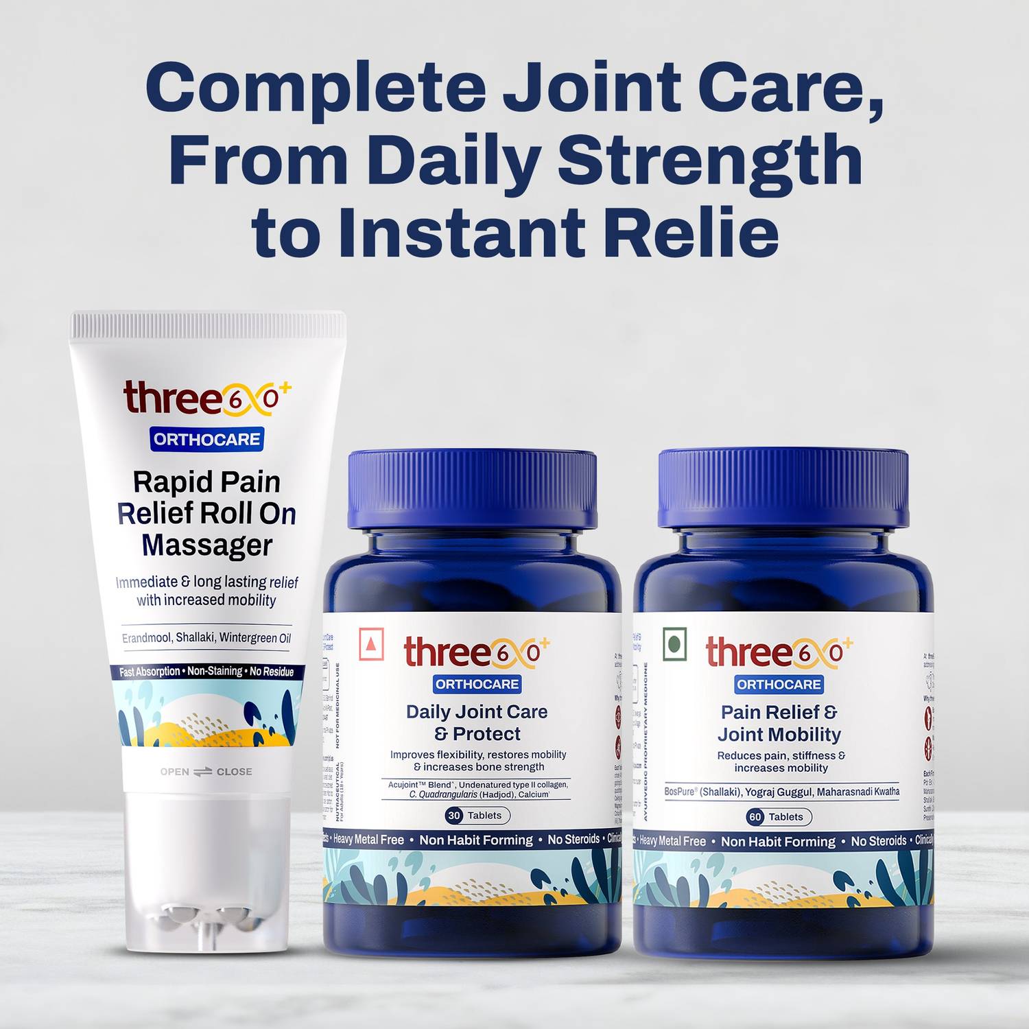 Ultimate Joint Care Trio | Daily Joint Support & Mobility Essentials