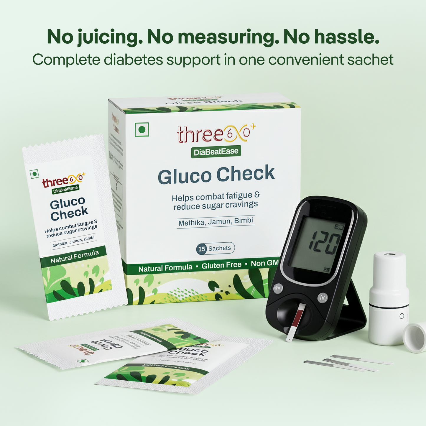 Three60+ Gluco Check Powder