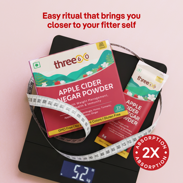 Apple Cider Vinegar Powder (15 Sachets per Pack) | Daily Detox, Digestion & Wellness Blend