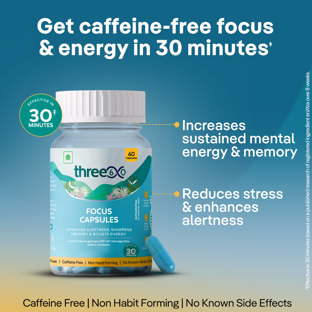 Focus Capsules | 5 Hours of Focus & Energy in 30 Minutes