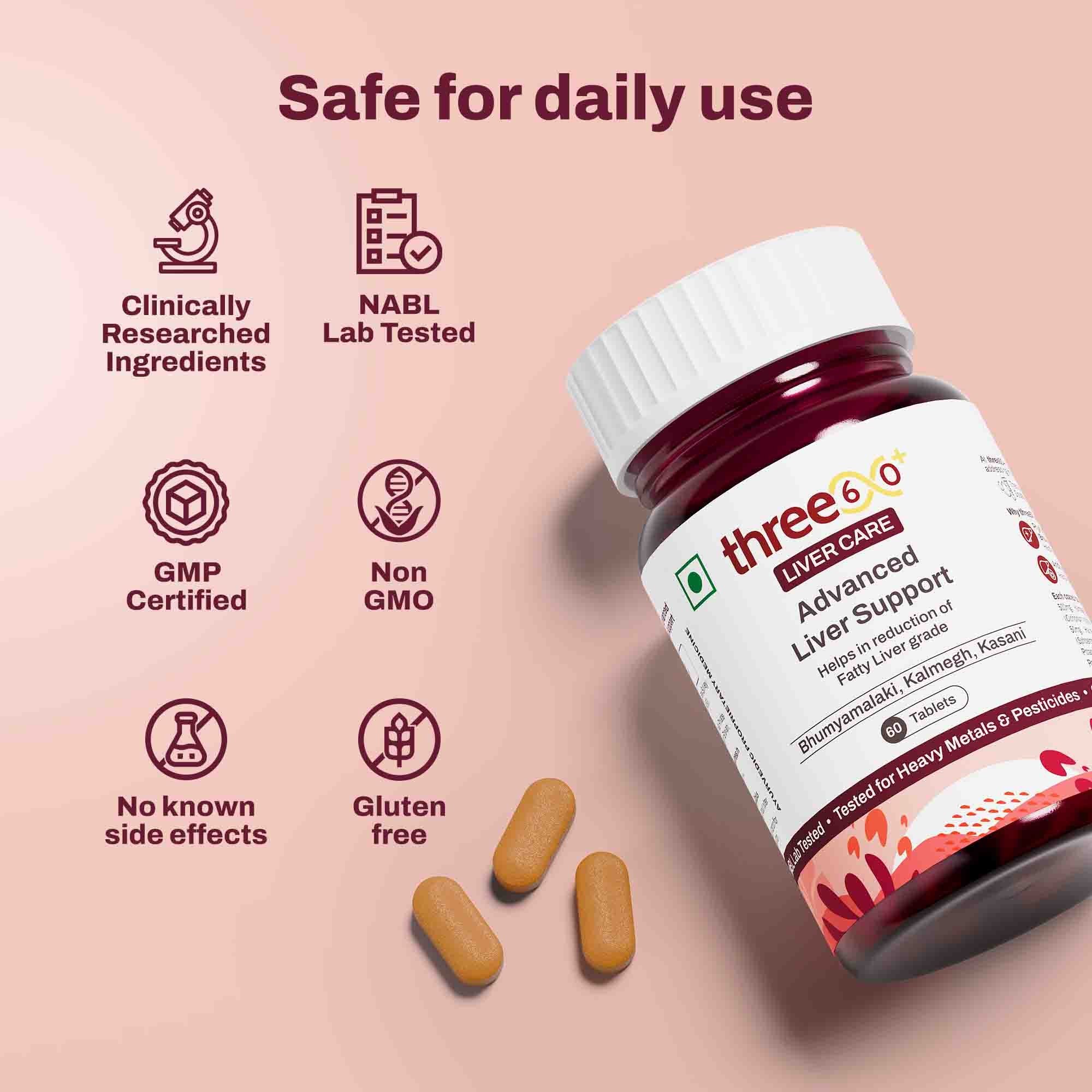 Advanced Liver Support Tablets – Clinically Tested Daily Wellness & Detox Balance