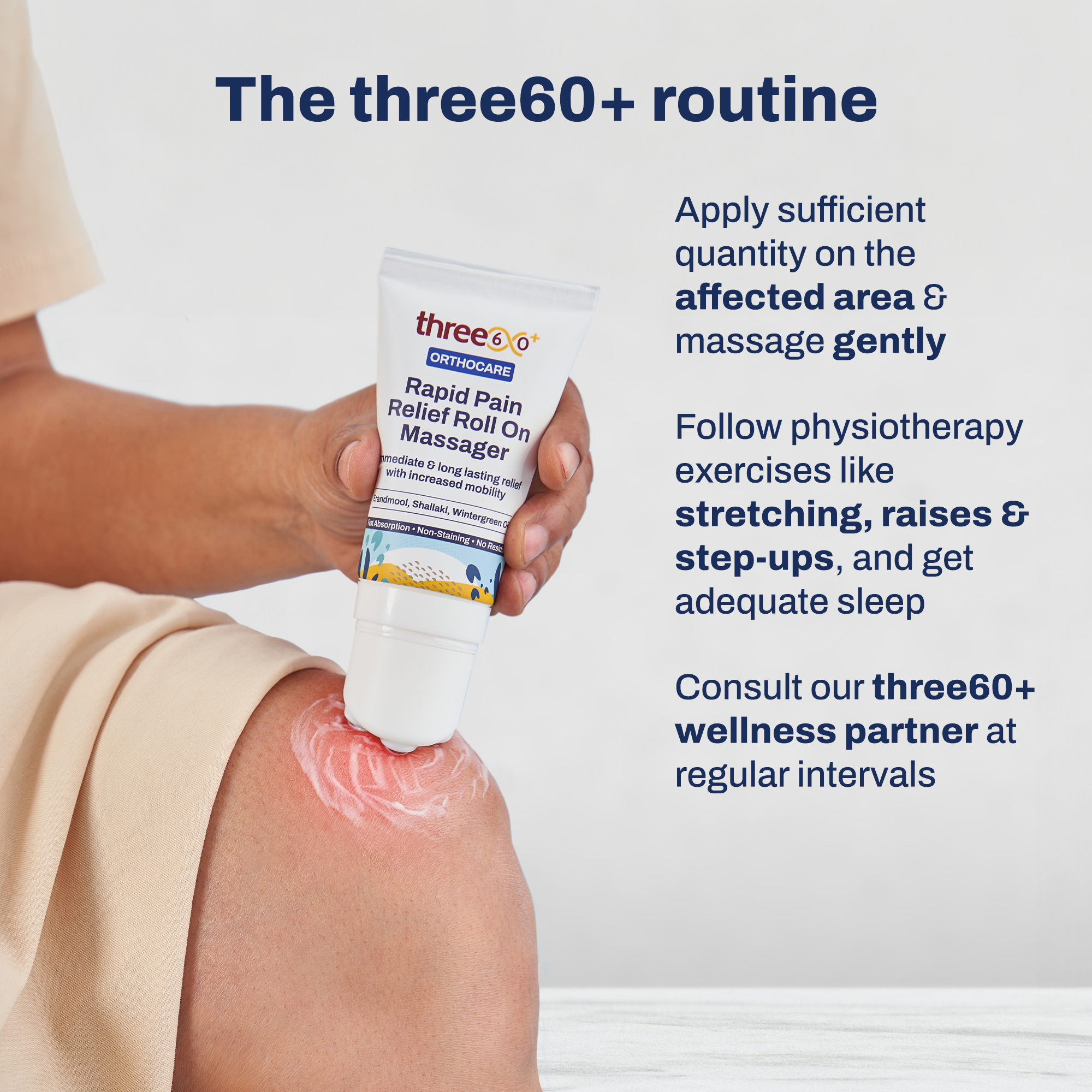 Rapid Pain Relief Roll On Massager