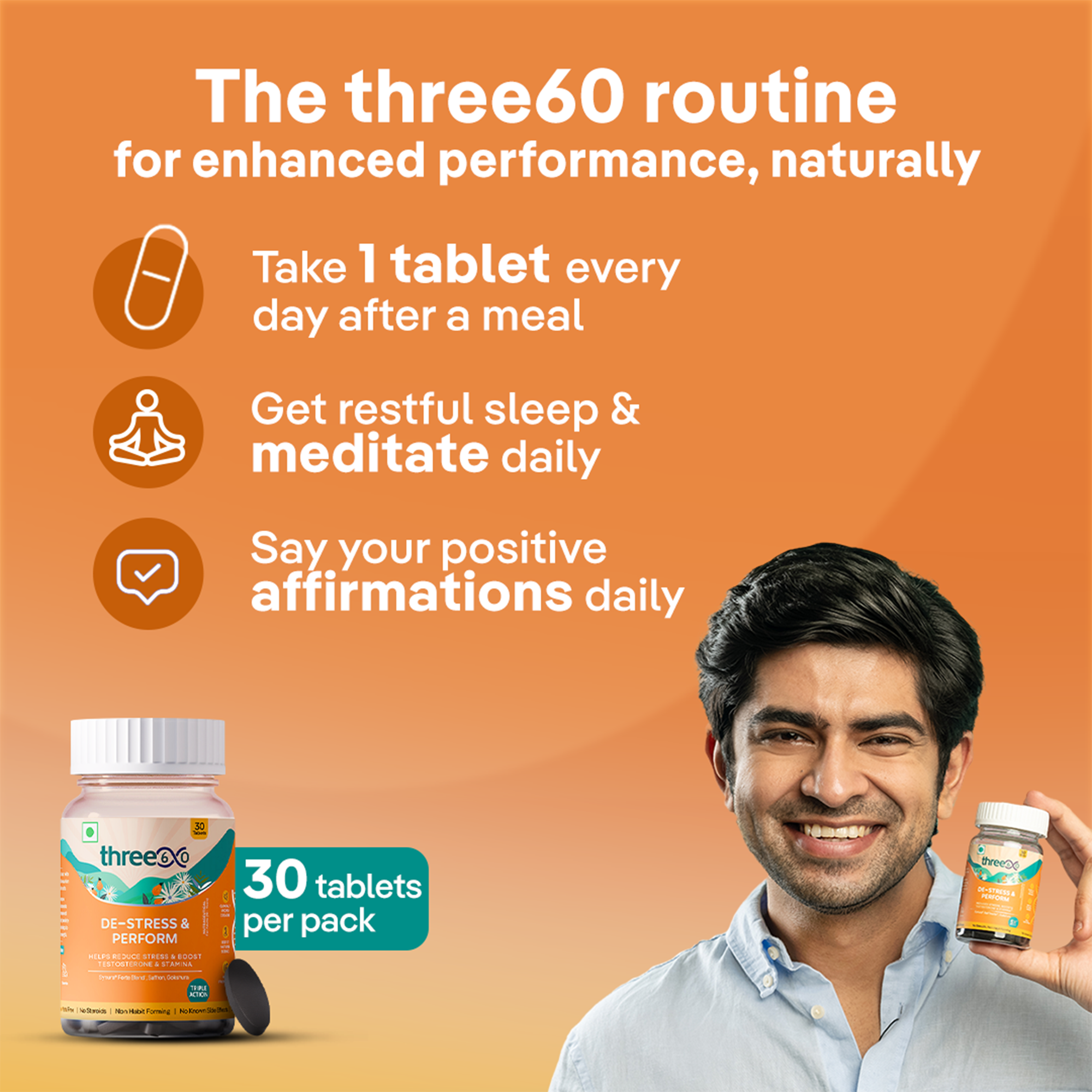 De-Stress & Perform Tablets