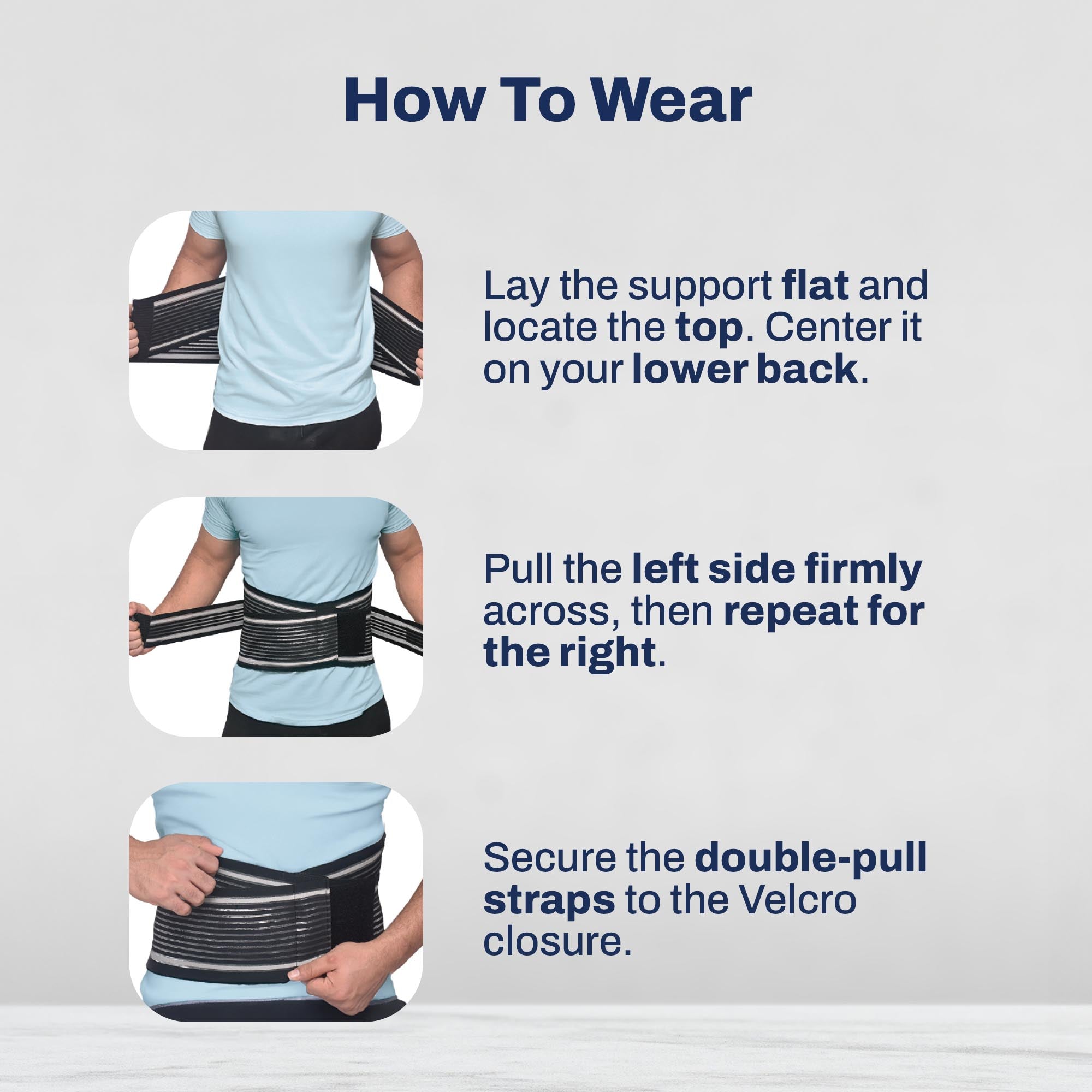 Lumbar Support | Adjustable Back & Posture Support Brace