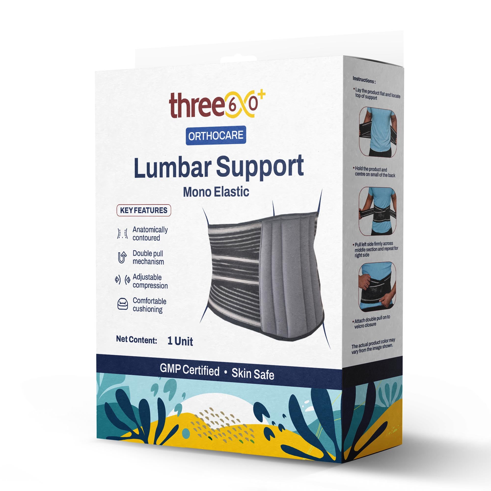 Lumbar Support | Adjustable Back & Posture Support Brace