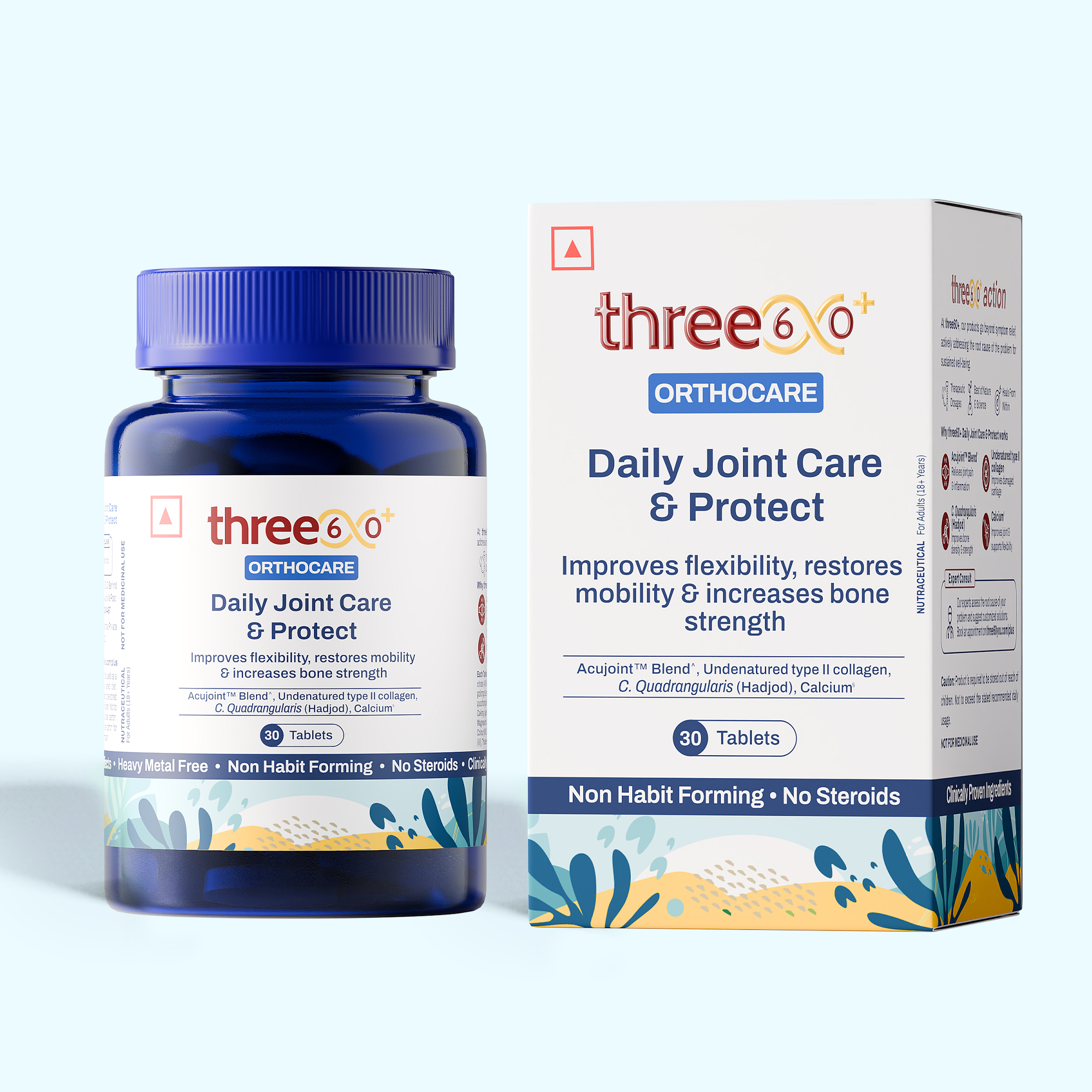 Daily Joint Care & Protect Tablets – Clinically Researched All-in-One Joint Support