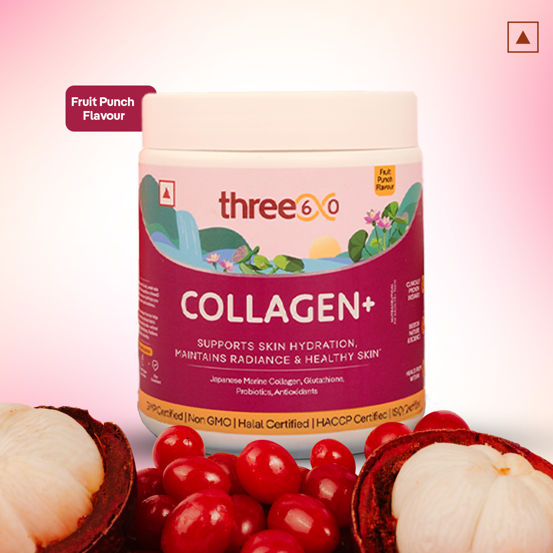 Collagen+ for Firm, Hydrated & Glowing Skin, Strong Hair & Nails (Powder- 250g)