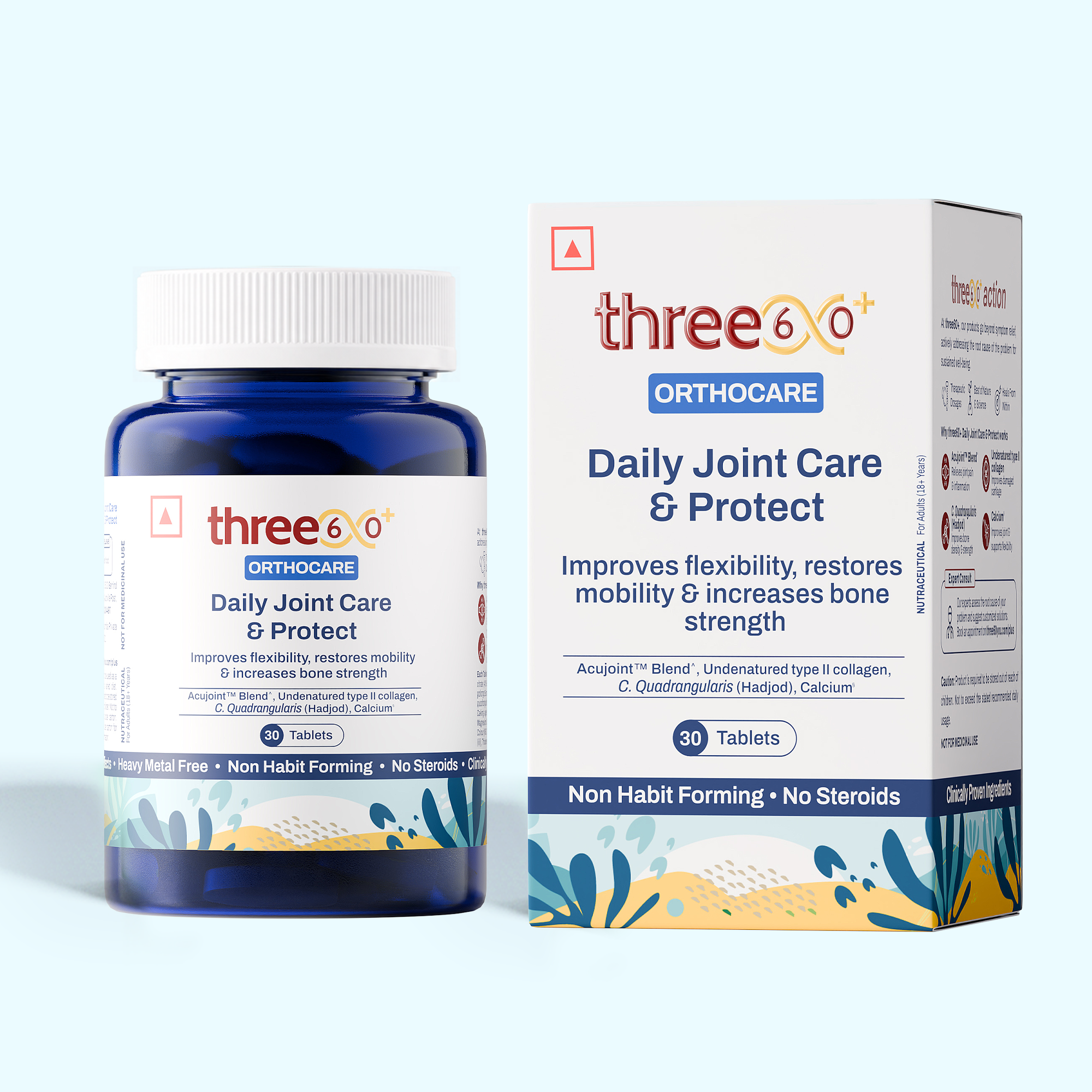 Daily Joint Care & Protect Tablets – Clinically Researched All-in-One Joint Support