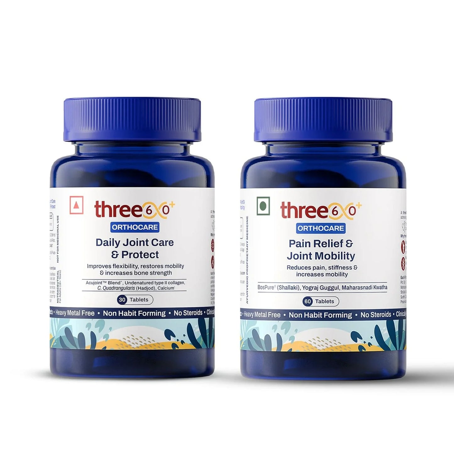 Daily Joint Care & Protect + Pain Relief & Joint Mobility - Combo Pack (Tablets)