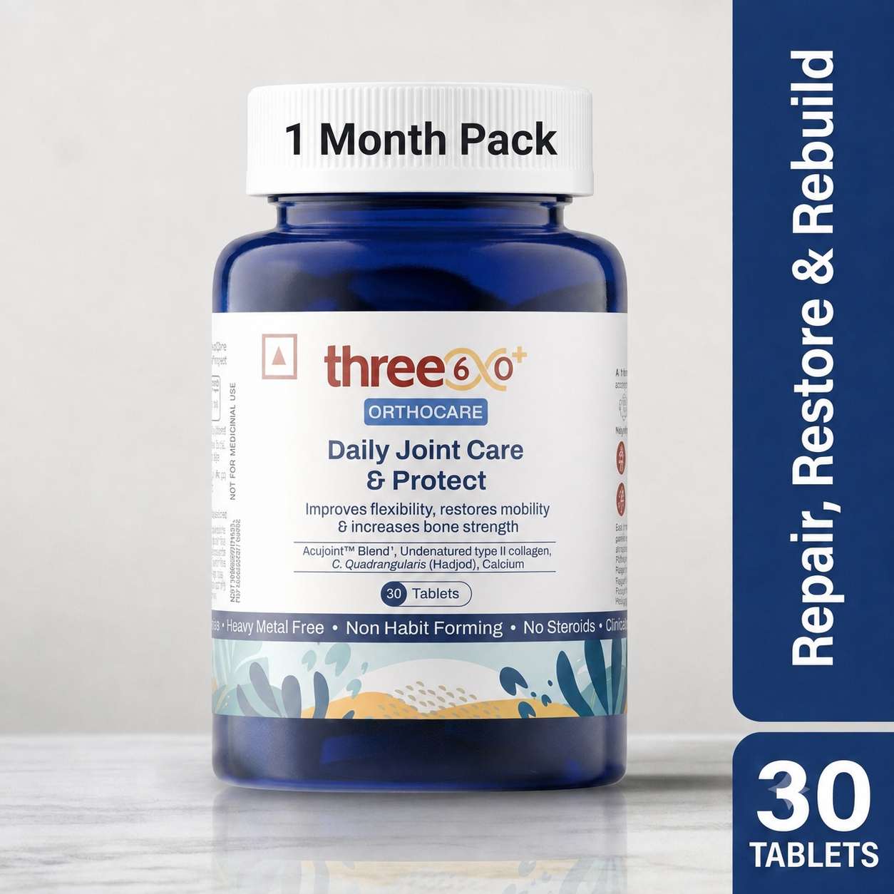 Daily Joint Care & Protect Tablets – Clinically Researched All-in-One Joint Support