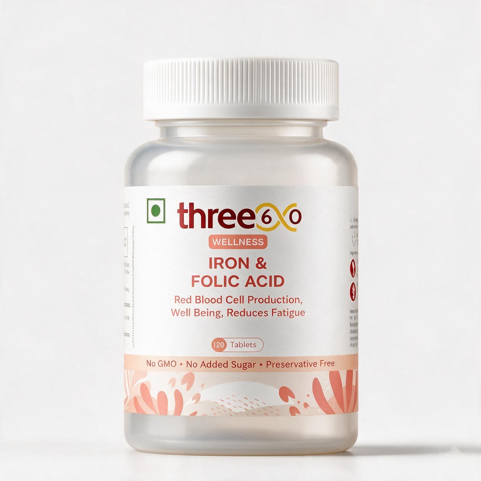 three60 Iron & Folic Acid