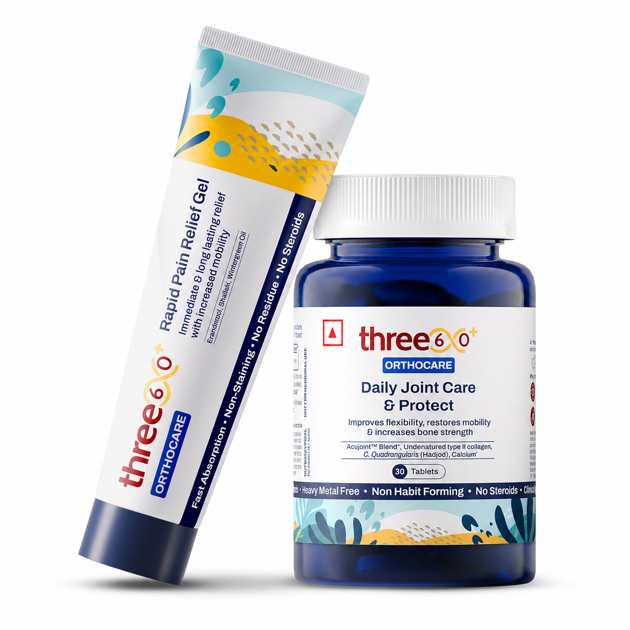 Daily Joint Care & Pain Relief Combo (Tablets+Gel)