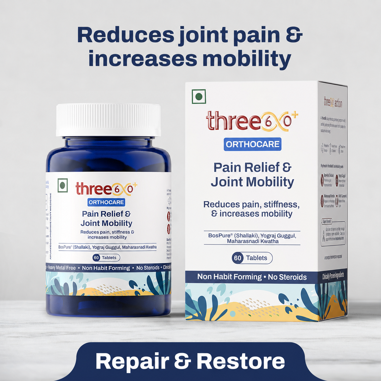 Pain Relief & Joint Mobility Tablets
