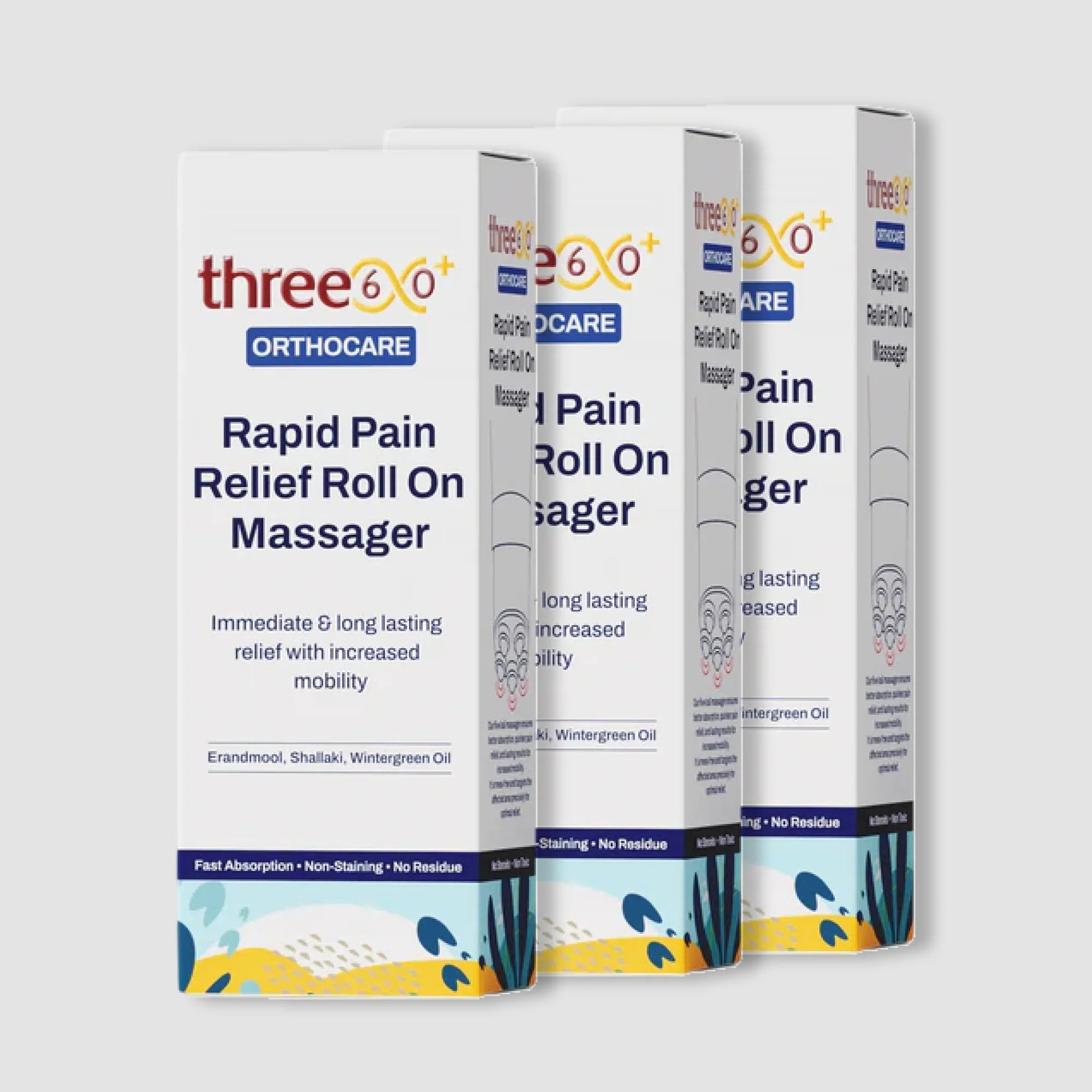 Rapid Pain Relief Roll On Massager