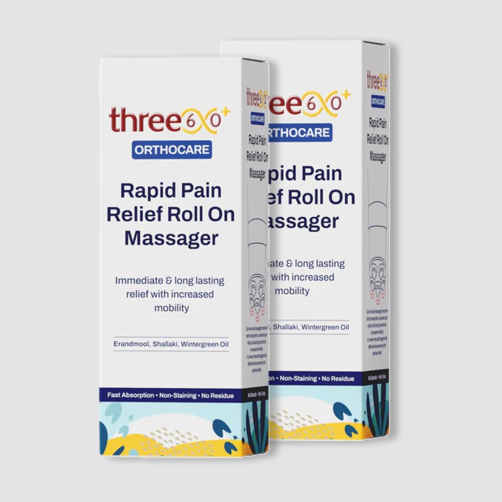 Rapid Pain Relief Roll On Massager